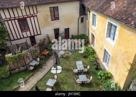 BELLEME, KLEINE DORF VON CHARACTER,(61) ORNE, LOWER-NORMANDIE, FRANKREICH Stockfoto