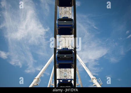 Riesenrad in Danzig, Polen, 2014. Stockfoto