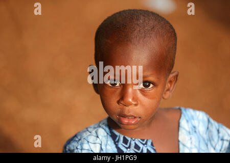 Afrikanischen jungen. Porträt.  Togo. Stockfoto