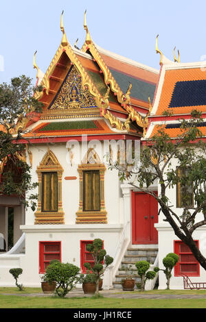 Marmor-Tempel. Wat Benchamabophit Dusitvanaram Ratchaworawiharn. 1899. Bangkok.  Thailand. Stockfoto