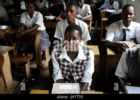 Anaka senior Secondary School.  Uganda. Stockfoto