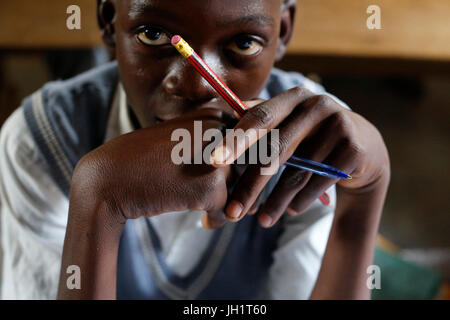 Anaka senior Secondary School.  Uganda. Stockfoto