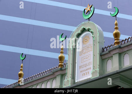 Masjid Musulman (Saigon-Zentral-Moschee). Ho-Chi-Minh-Stadt. Vietnam. Stockfoto