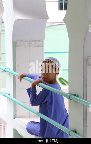 Masjid Musulman (Saigon-Zentral-Moschee). Ho-Chi-Minh-Stadt. Vietnam. Stockfoto