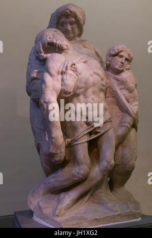 Pietà von Palestrina? von Michelangelo, Galerie der Accademia, Florenz, Toskana, Italien, Europa Stockfoto