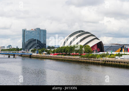 Glasgow, Schottland, UK - 1. August 2014: Wahrzeichen von der Finniieston sind von Glasgow Stockfoto