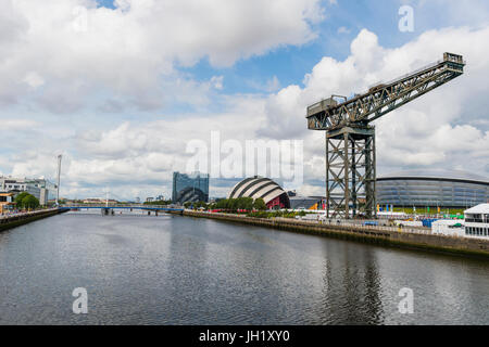 Glasgow, Schottland, UK - 1. August 2014: Wahrzeichen von der Finniieston sind von Glasgow Stockfoto