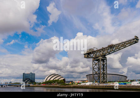 Glasgow, Schottland, UK - 1. August 2014: Wahrzeichen von der Finniieston sind von Glasgow Stockfoto