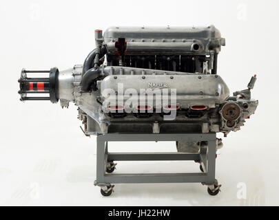 Golden Arrow Napier Lion Motor Stockfoto