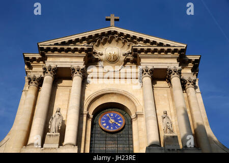 Gospel-Konzert in der Kirche St. Roch, Paris. Frankreich. Stockfoto