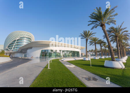 Der Yas Viceroy Hotel, Yas Island, Abu Dhabi, Vereinigte Arabische Emirate, Naher Osten Stockfoto