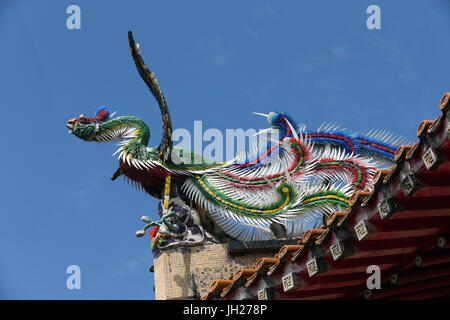 Kong Meng San Phor Kark siehe Kloster.  Phoenix.  Singapur. Stockfoto