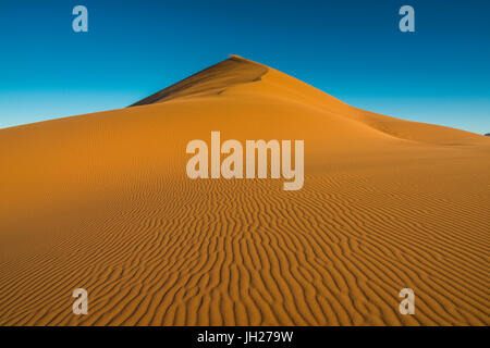 Die riesigen Sanddüne 45, Sossusvlei, Namib-Naukluft-Nationalpark, Namibia, Afrika Stockfoto