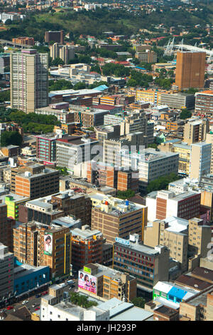 Johannesburg Stadtbild von der Spitze des Carlton Centre, Johannesburg, Südafrika, Afrika Stockfoto