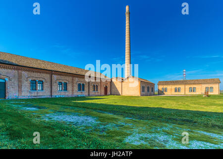 Italien Veneto Museo della Bonifica di Cà Vendramin - Taglio di Po Stockfoto