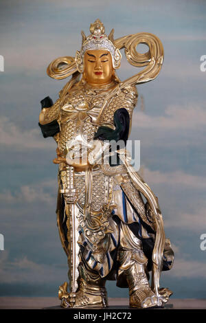 Chua Phat Bao buddhistischen Tempel. Himmlischer König.    Ho-Chi-Minh-Stadt. Vietnam. Stockfoto