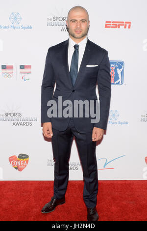 Mark Giordano nimmt am 3. Jährlichen Sport Humanitarian Year Awards LA LIVE NOVO Los Angeles Juli 11,2017 Teil. Stockfoto