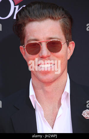 Los Angeles, Ca, USA. 12. Juli 2017. Shaun White bei der 25. ESPY im Microsoft-Theatre in Los Angeles, Kalifornien am 12. Juli 2017. Bildnachweis: Faye lernen/Medien Punch/Alamy Live-Nachrichten Stockfoto