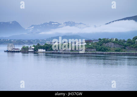 Hessa Insel in Alesund Gemeinde mehr Og Romsdal Grafschaft, Norwegen Stockfoto