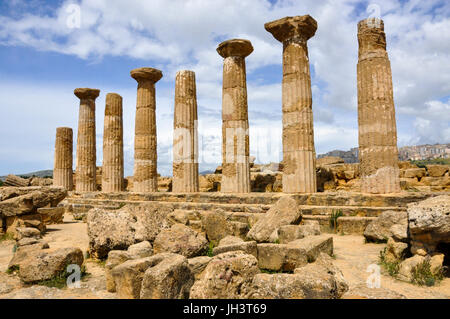 Tempel des Herakles Stockfoto