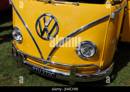 Wohnmobil VW Typ2 bei Camper Jam 2017 Stockfoto