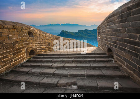 Jinshanling, Great Wall, Hebei, China Stockfoto