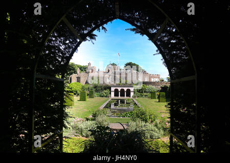 Walmer Haupträumen und Königin-Mutter Garten Stockfoto