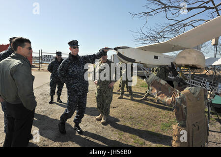 US-Militär Drohnen und unbemannten Flugzeugen - UAV Stockfoto