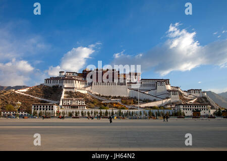 der Potala Palast, Lhasa, Tibet, China Stockfoto