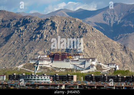 der Potala Palast, Lhasa, Tibet, China Stockfoto