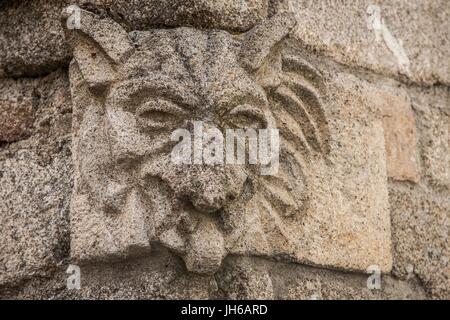 DER MENSCHENFRESSER VON GEVAUDAN, (43), HAUTE-LOIRE, REGION AUVERGNE RHONE ALPES, FRANKREICH Stockfoto