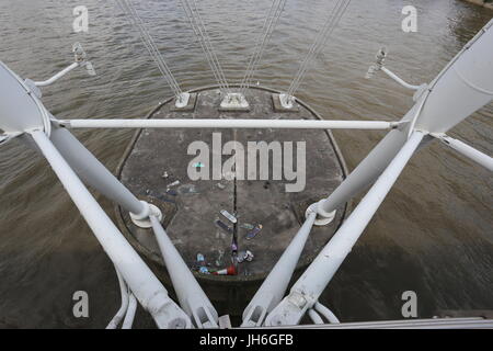 Skateboard-Friedhof Stockfoto