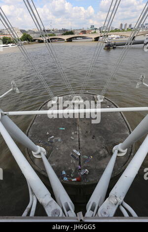 Skateboard-Friedhof Stockfoto