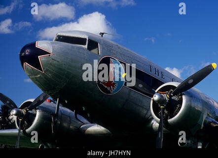 Große Silber-Flotte Flugzeug, Pearson-Luft-Museum, historische Nationalreservat Vancouver, Washington Stockfoto