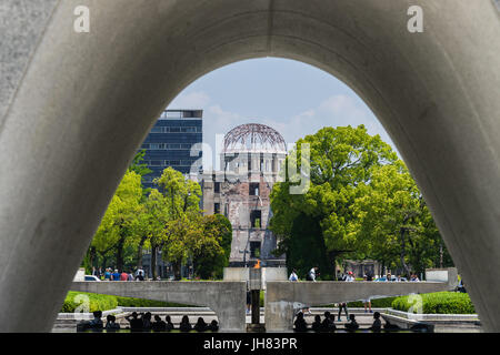 Memorial Park in Hiroshima, Japan Stockfoto