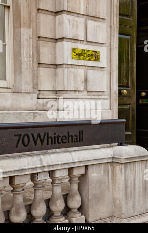 Westminster, USA. 30. März 2007. 12. Juli Westminster, London, UK Regierungsgebäude und Sicherheit während der König und die Königin von Spanien "s Staatsbesuch. Hier das Cabinet Office-Credit: Motofoto/Alamy Live-Nachrichten Stockfoto