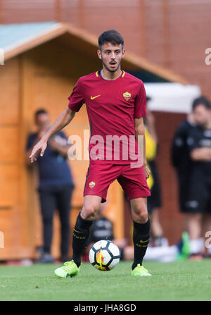 Pinzolo, Italien. 11. Juli 2017. Stefano Ciavattini (Roma) Fußball: Vorsaison-Freundschaftsspiel zwischen ACD Pinzolo Valrendena 0-8 AS Roma in Pinzolo, Italien. Bildnachweis: Maurizio Borsari/AFLO/Alamy Live-Nachrichten Stockfoto