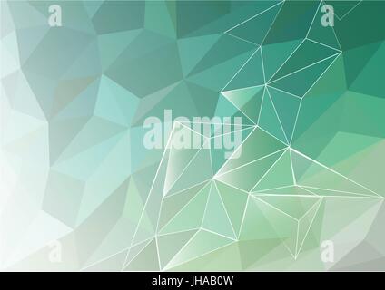abstrakte low-Poly-Hintergrund-Polygon-Design. Dreiecke und Linien Stockfoto
