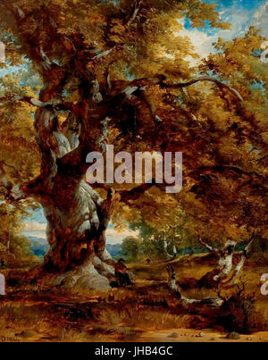 Henry Dawson - Major Oak Stockfoto