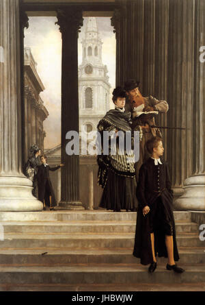 James Tissot - London-Besucher Stockfoto