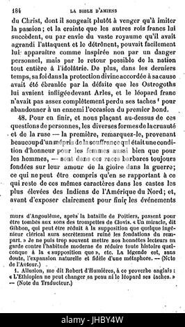 John Ruskin - La Bible Amiens - 184 Stockfoto