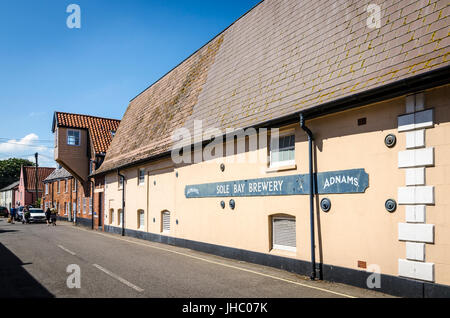 Adnams Sohle Bay Brauerei, Southwold, Suffolk, England Stockfoto