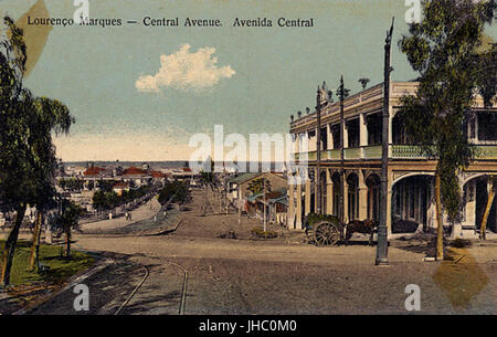 Lourenco-Marques-pc-c1905 Stockfoto