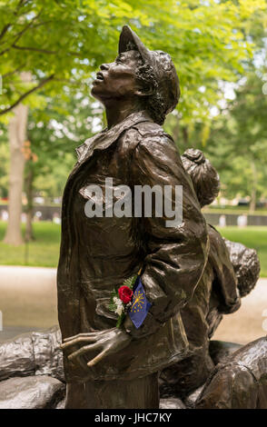 Frauen Vietnam Memorial in Washington Stockfoto