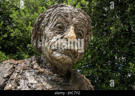Statue von Albert Einstein in Washington, D.C. Stockfoto