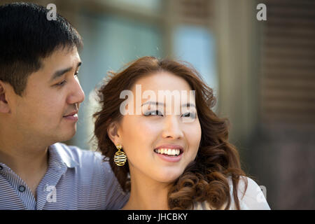 Asiatische paar zusammen Stockfoto