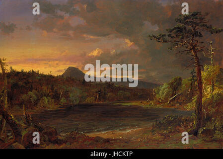 JasperCropsey-Catskill Creek 1850 Stockfoto