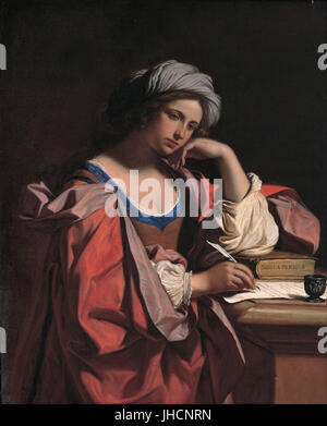 Guercino - die persische Sibylle- Stockfoto