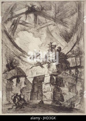 Giovanni Battista Piranesi, Italienisch - Riesenrad- Stockfoto