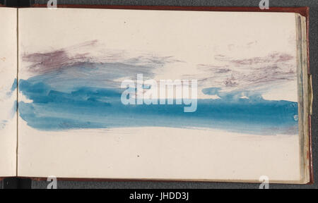 Joseph Mallord William Turner - Kanal Sketchbook- Stockfoto